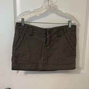 Express Charcoal Mini Skirt